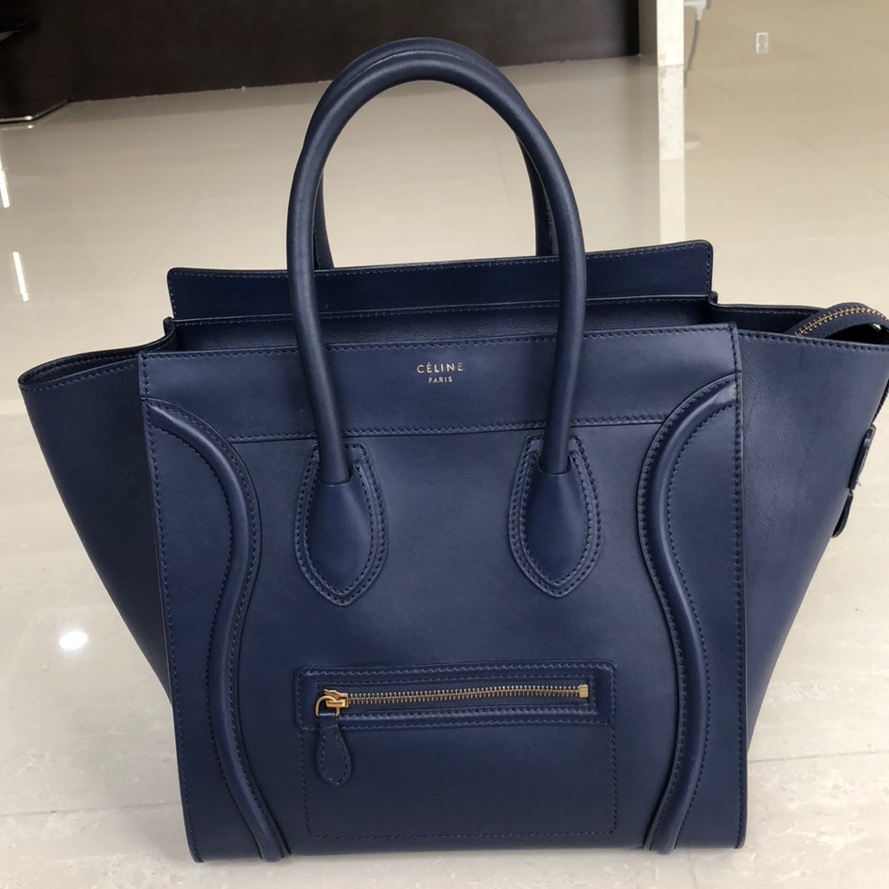 ❌SOLD❌Authentic Blue Celine Handbag